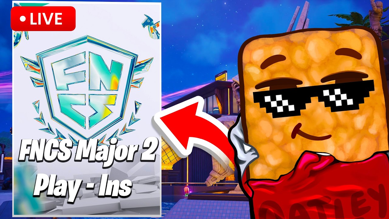 🔴LIVE - SOLO VICTORY CUP & FNCS MAJOR 2 PLAY-INS AFTER (Fortnite) background