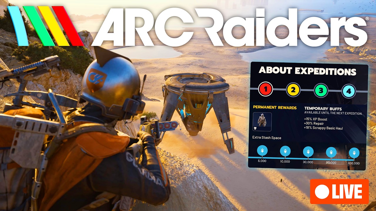 Running Out of Time in ARC Raiders... (Expedition Progression - Embark Partner) background