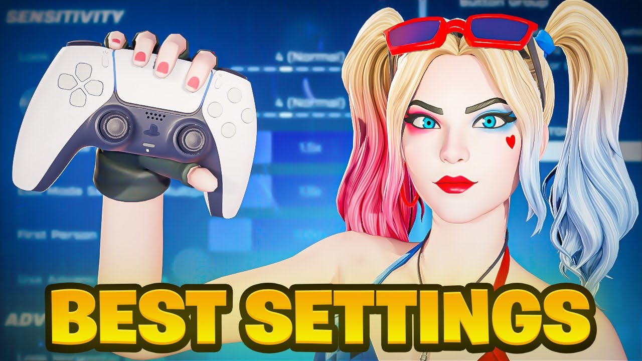 *NEW* Best Controller Settings + Sensitivity For Fortnite Chapter 7! (PS4/PS5/XBOX/PC) backdrop