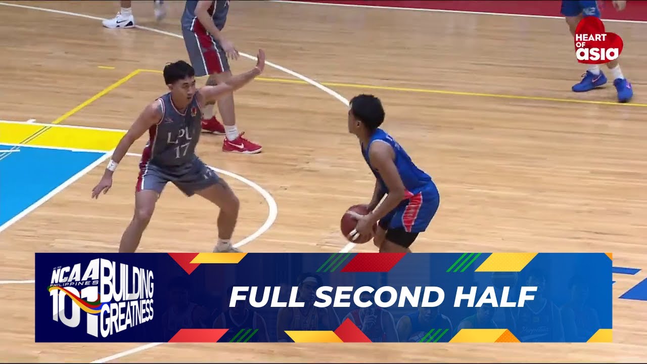 FULL SECOND HALF - LPU Pirates vs Arellano Chiefs | NCAA Season 101 background