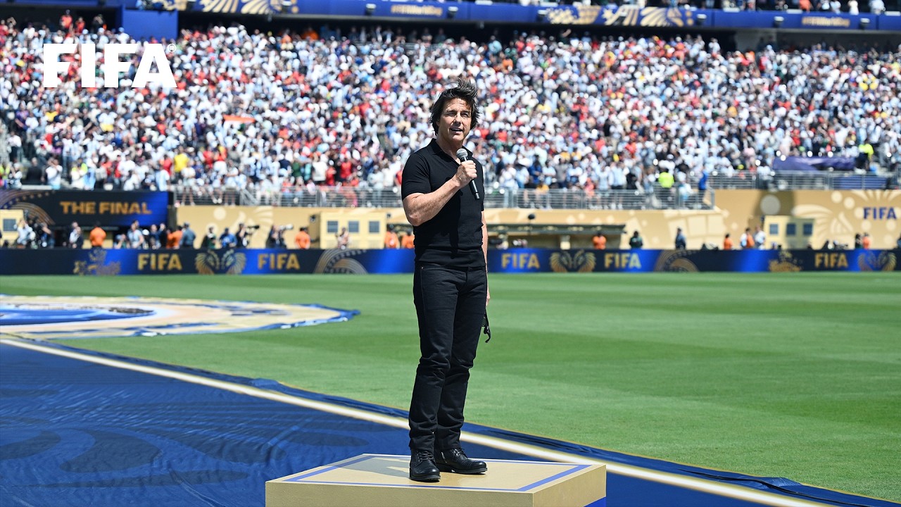 Tom Cruise I FIFA World Cup 2026™ Closing Ceremony I Full Performance background