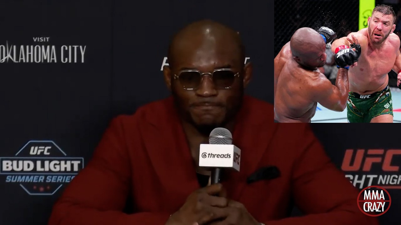 Kamaru Usman Reflects on loss to Dricus Du Plessis at UFC Oklahoma backdrop
