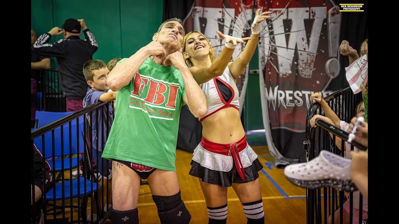 INTERGENDER MATCH | Nunzio & Suzy v Max Bane & Jason Void background