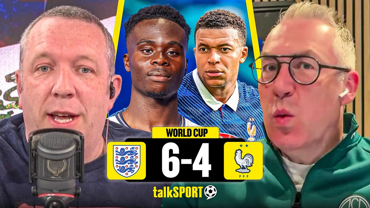 "SILLY LITTLE KICKABOUT!" talkSPORT REACT to England's 10-GOAL THRILLER against France! background
