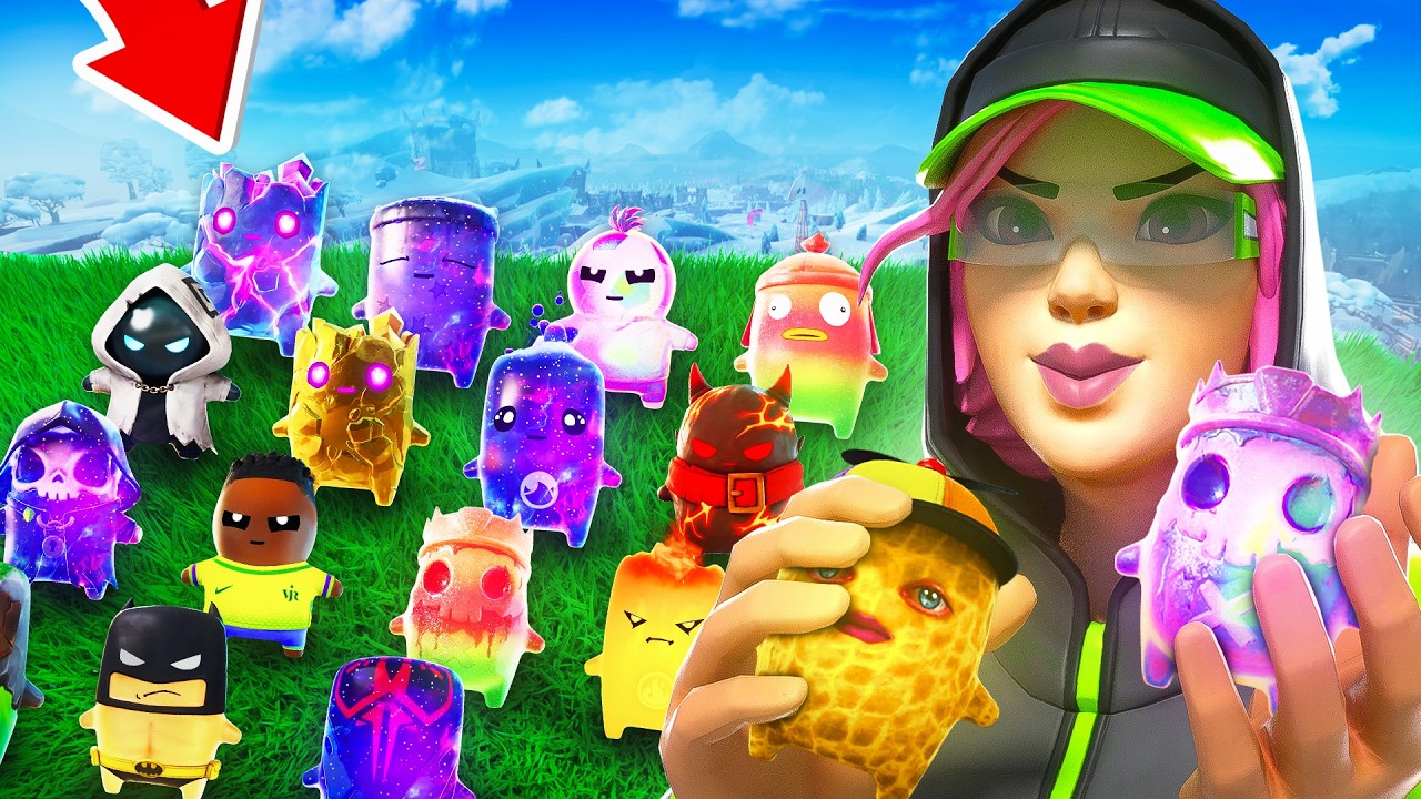 ICH HABE ALLE GEISTER IN FORTNITE GESUCHT background
