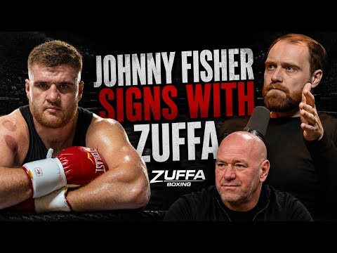 He Went And Signed Him..Johnny Fisher Signs With Zuffa Boxing… Dana White What Now? background