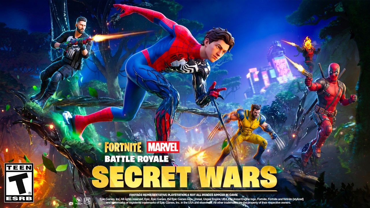 Fortnite Chapter 7 Marvel Season OFFICIAL REVEAL! background