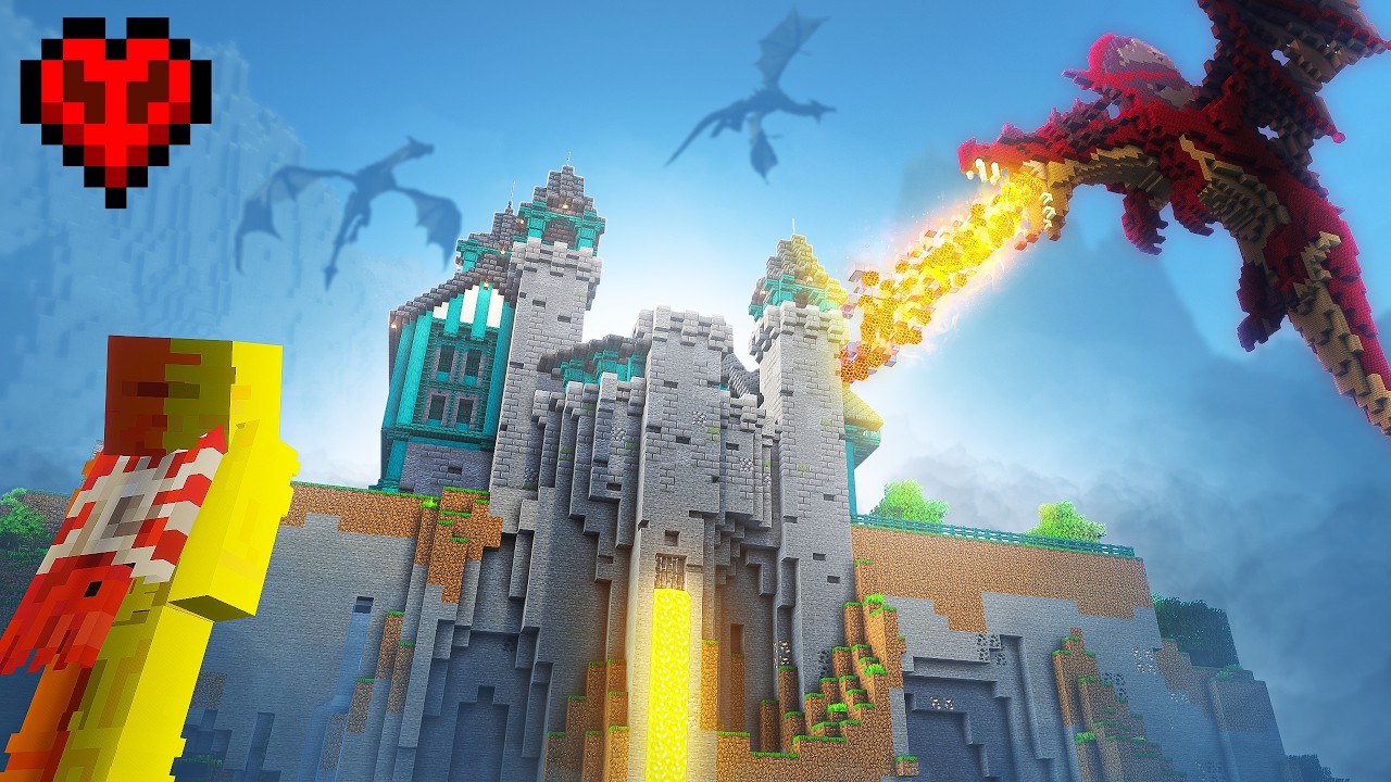My Perfect Start in Minecraft Hardcore backdrop