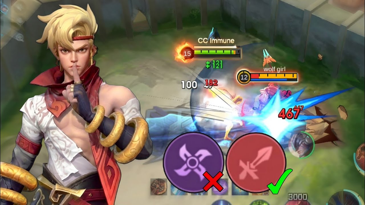 I FEEL STRONG USING THIS YIN BUILD AND EMBLEM - Mobile Legends backdrop