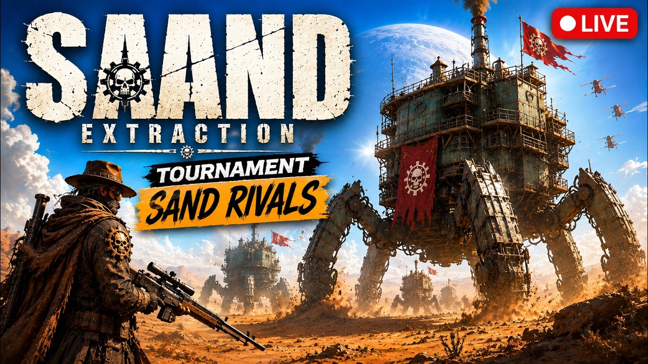 🔴LIVE - TOURNAMENT! Richest Sand Raider Of ALL TIME!! ALL NIGHT STREAM background