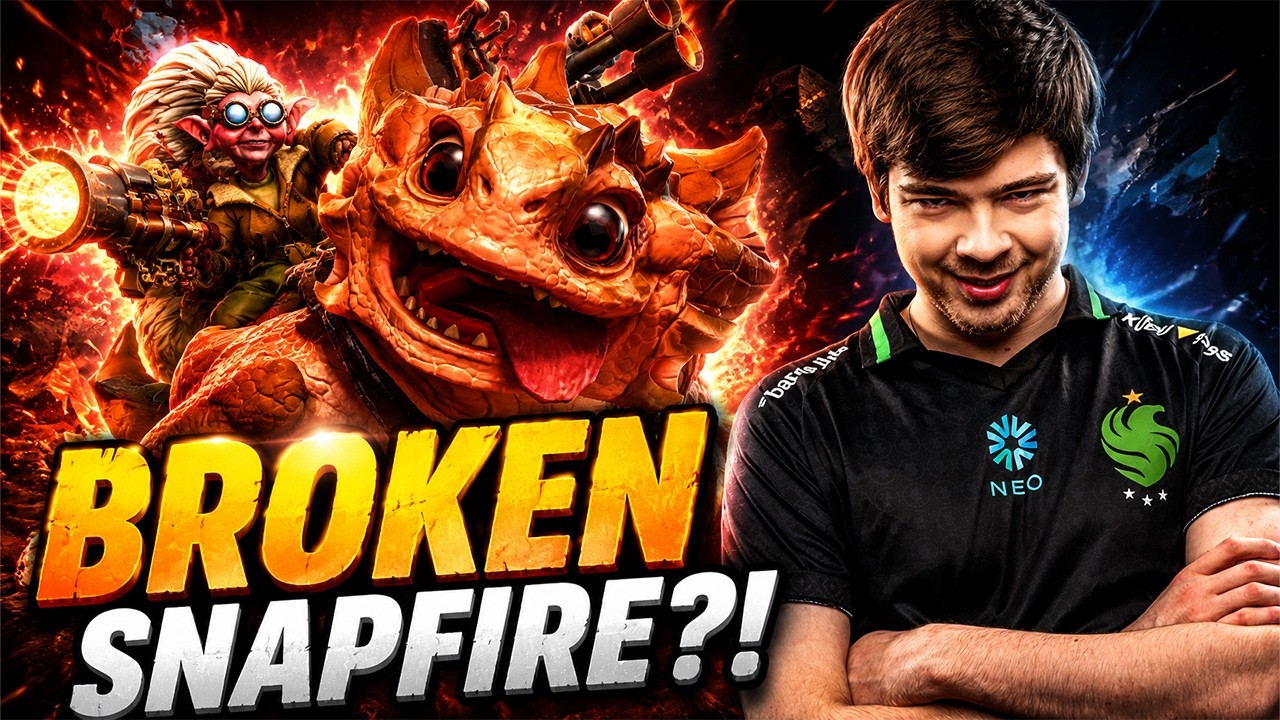MALR1NE ABUSES The Most Broken Hero in Dota 2 background