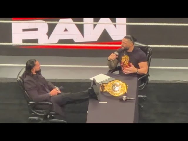 Roman Reigns Verbally DESTROYS Seth Rollins | WWE Raw 07/13/26 background