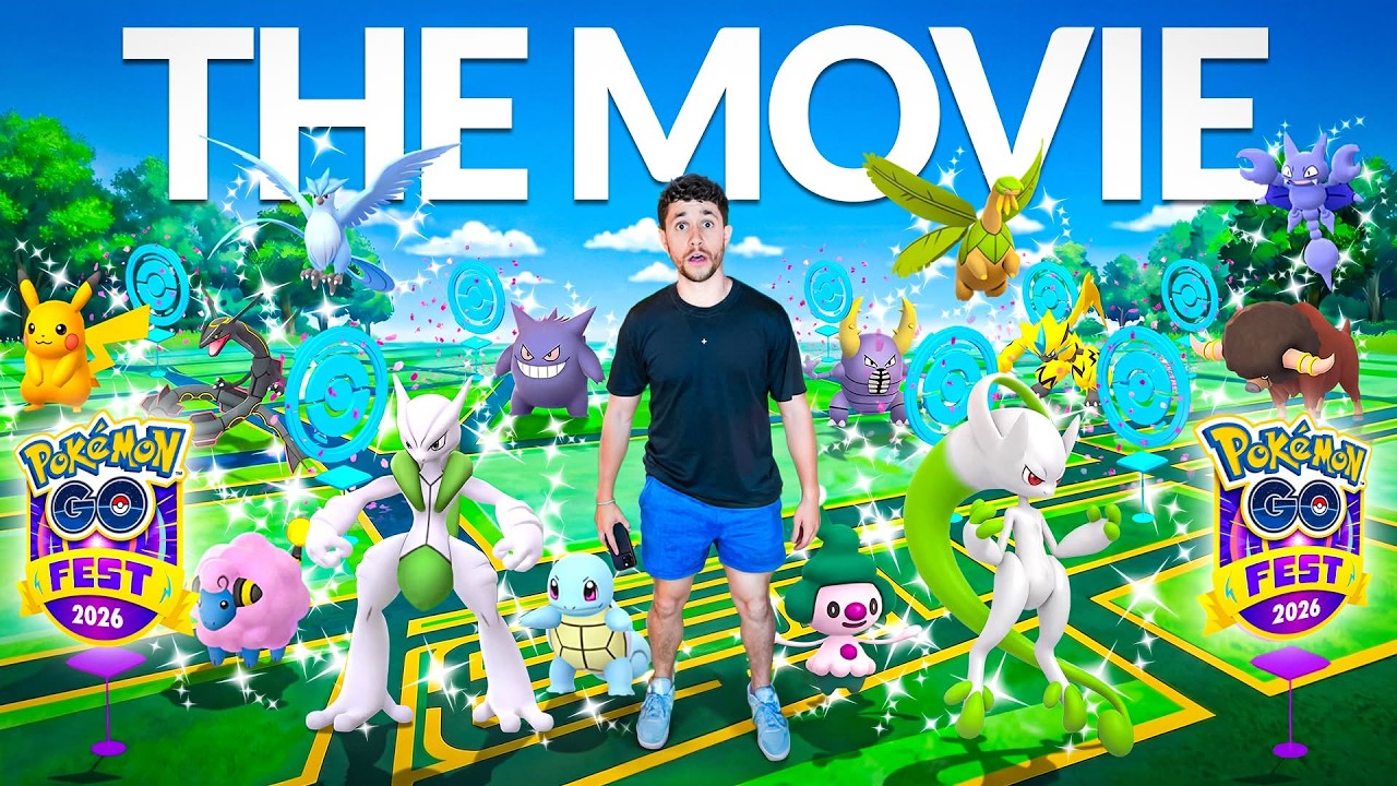 Pokémon GO Fest 2026: The Movie background