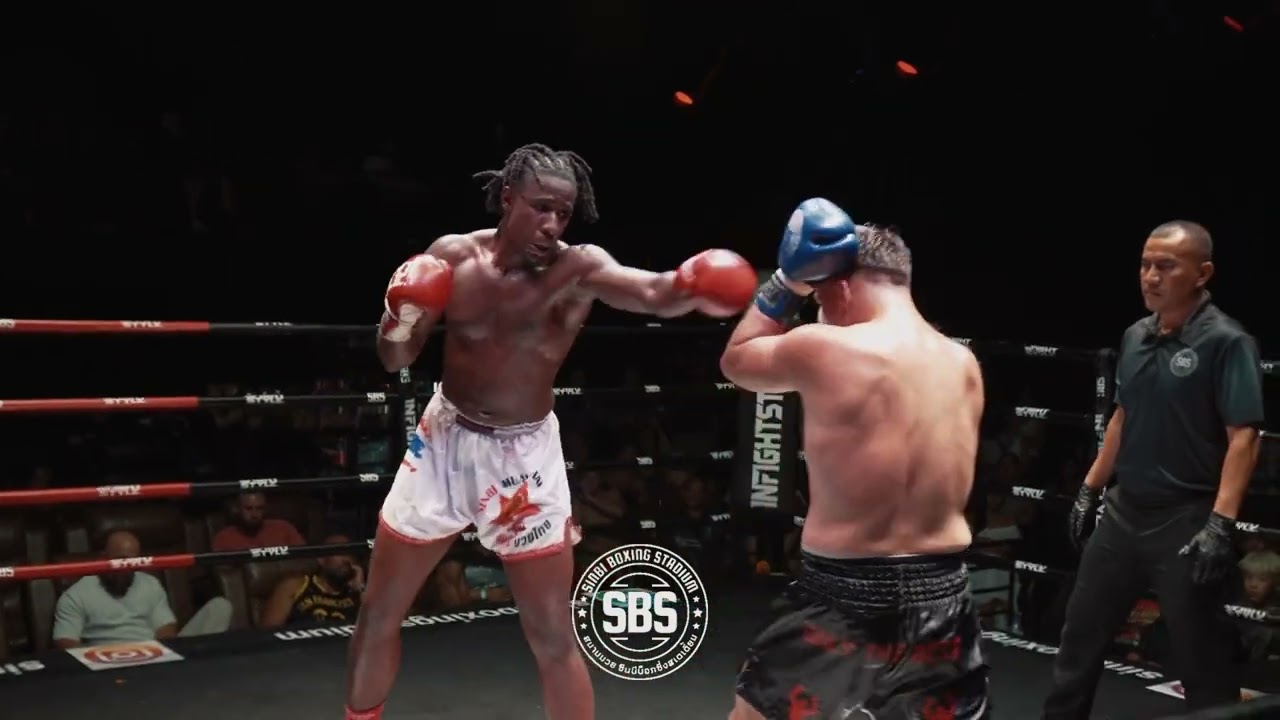 🎬 MIKE TIGER MUAY THAI vs TSEPO OLSEN MUAY THAI | Decision | Sinbi Fight Night 18 July 2026 background