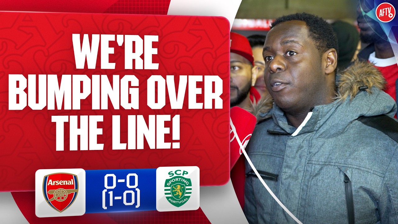 We're Bumping Over The Line! (Jason) | Arsenal 0-0 Sporting backdrop