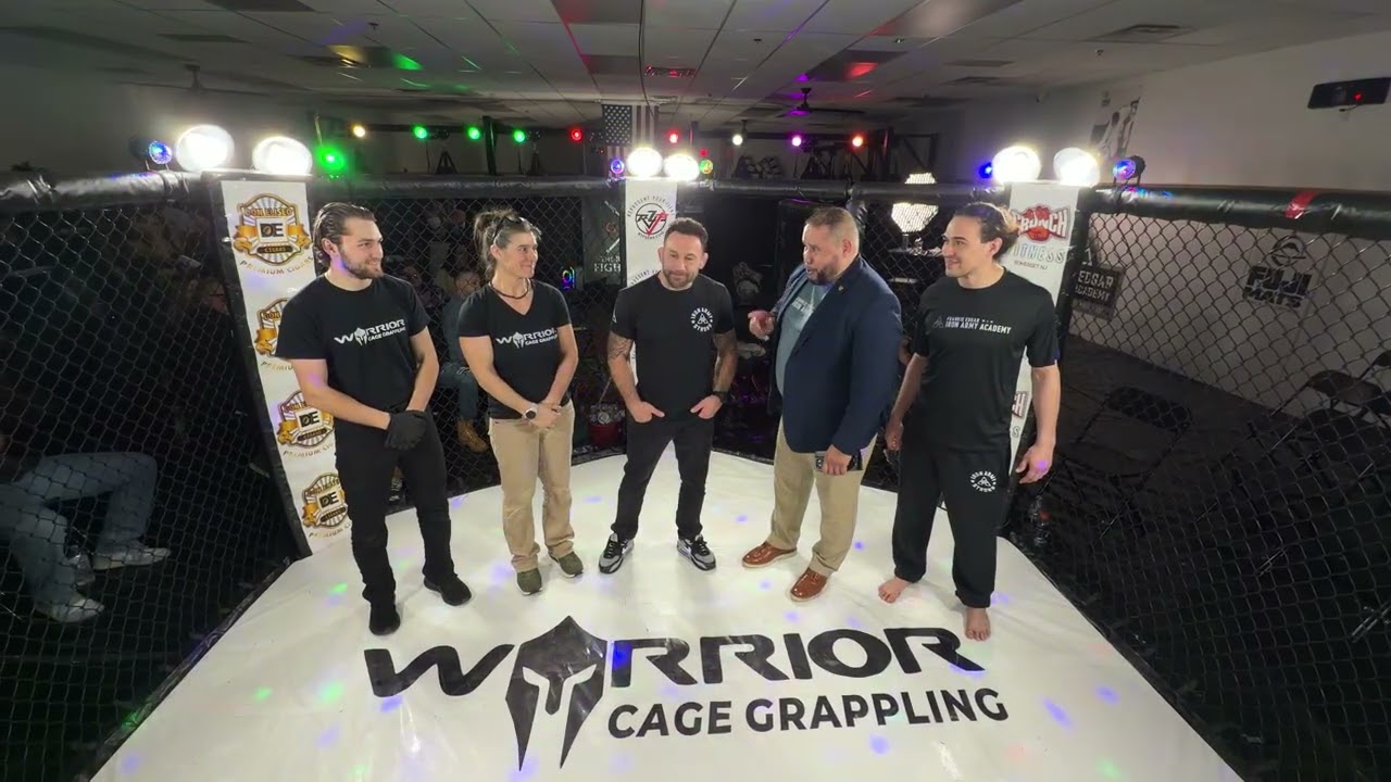 WCG32 Frankie Edgar Training Program Challenge 22MAR26 WARRIOR CAGE GRAPPLING 32: COMPELLED background