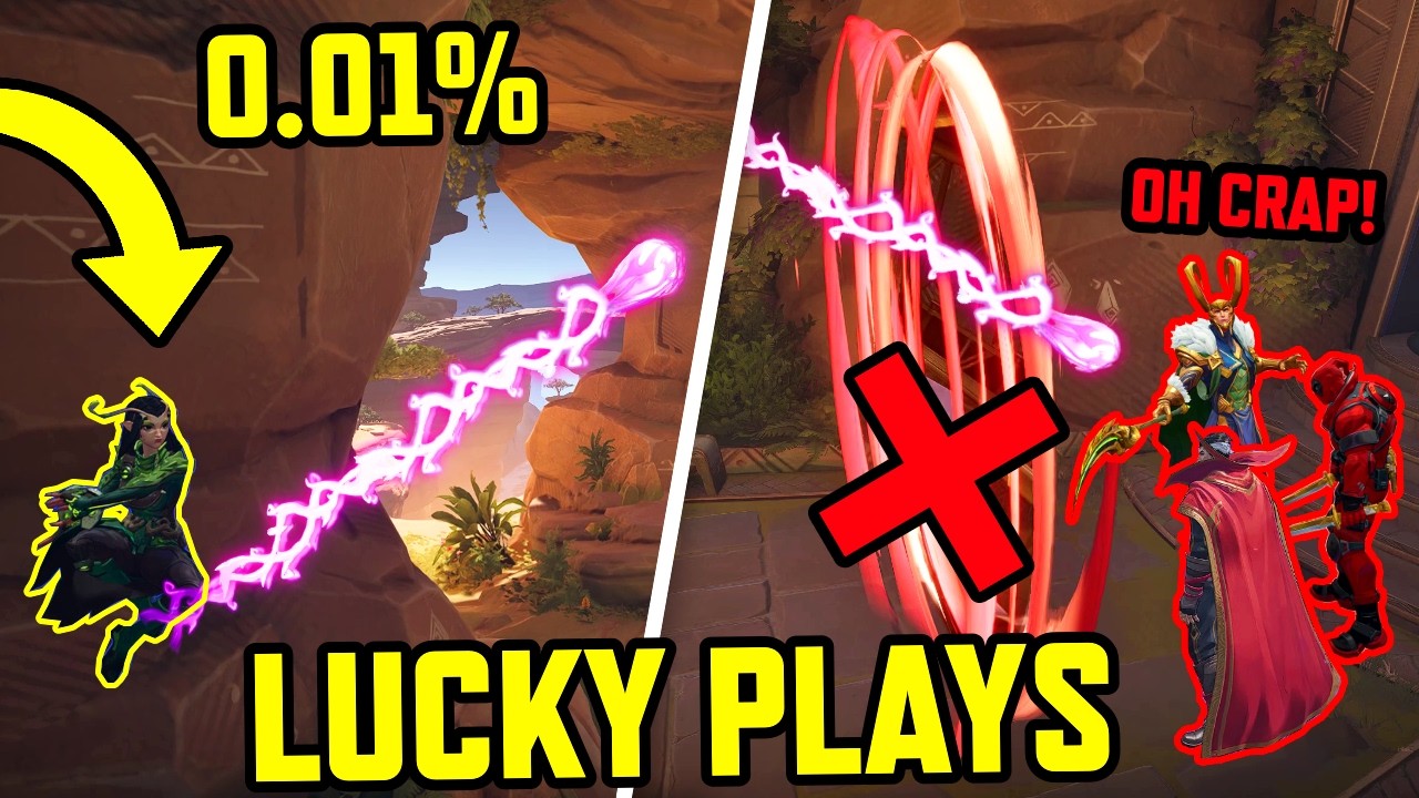 MARVEL RIVALS Super LUCKY Moments! background