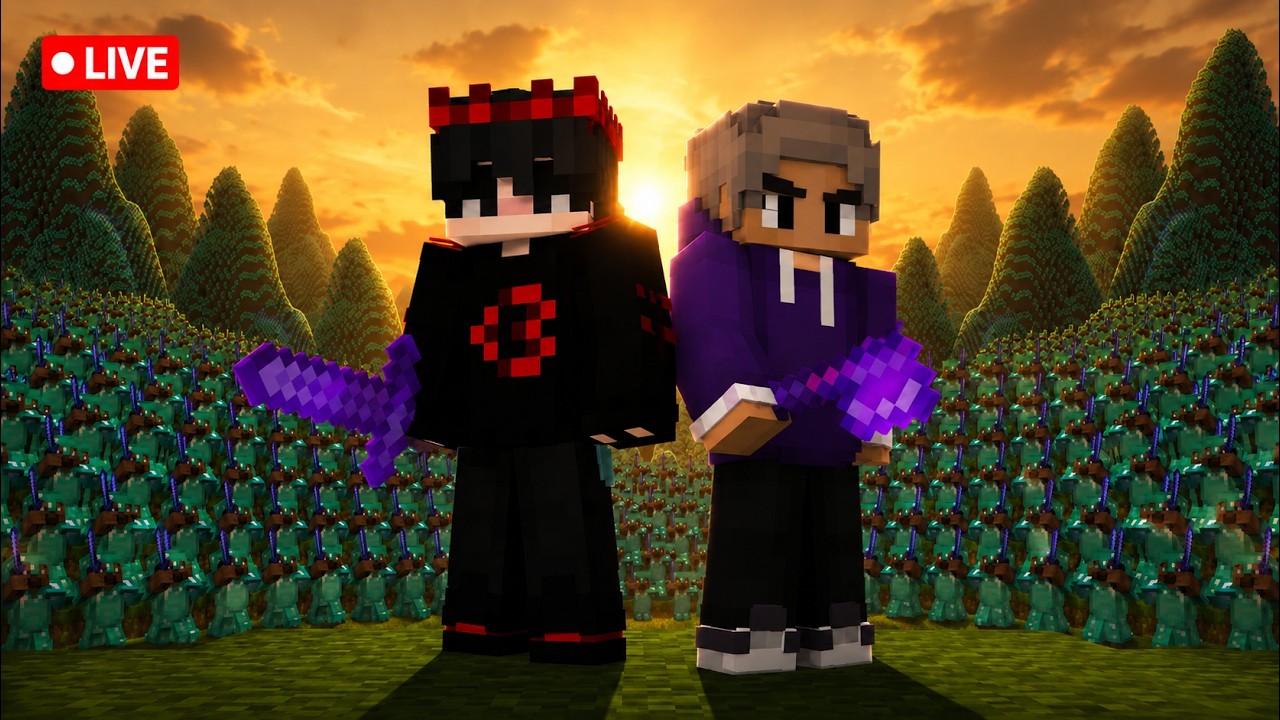 ЁЯФ┤ Minecraft 1v1 PvP Tournament LIVE | Winner Takes All! background