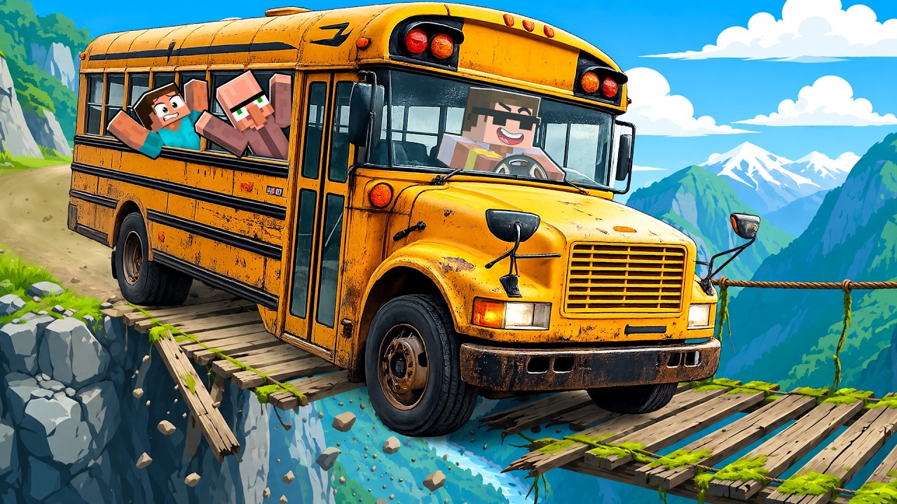 Deadly Bus Trip with Friends in Roblox.. background