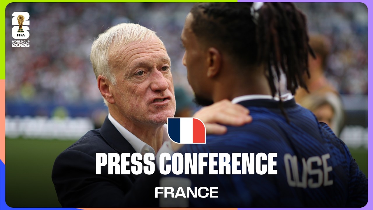 Post-Match Press Conference: France's Didier Deschamps On The 6-4 Loss To England background