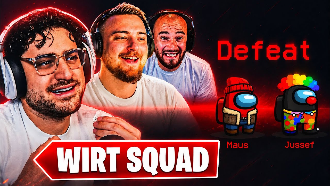 DIESER SQUAD HAT MICH GEBROCHEN🤬 AMONG US mit Danny, Ali, Rohat, Maus, Marli & Co.🔥 | EliasN97 Uncut background