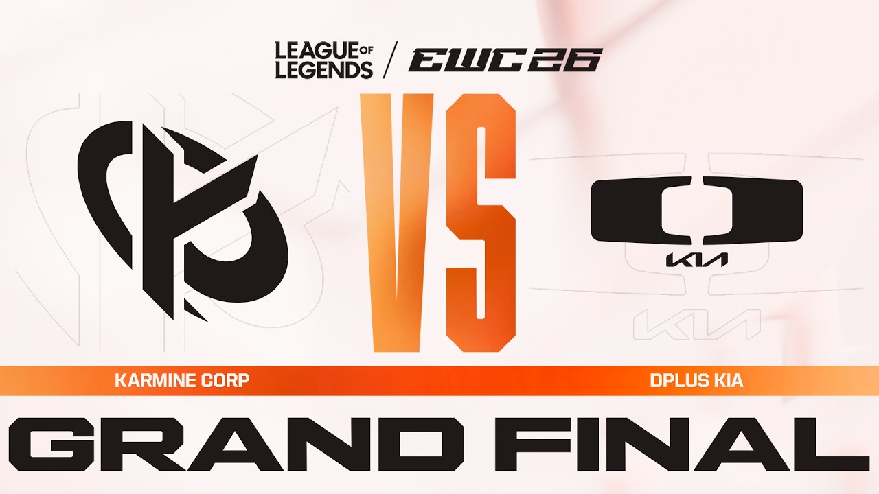 Karmine Corp vs Dplus Kia | League of Legends at EWC 26 - Grand Final - VOD background