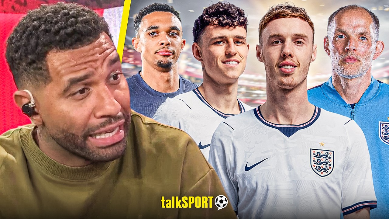 "NEEDED MOMENTS!" Jermaine Pennant CRITICISES Thomas Tuchel LEAVING key England players at HOME! background