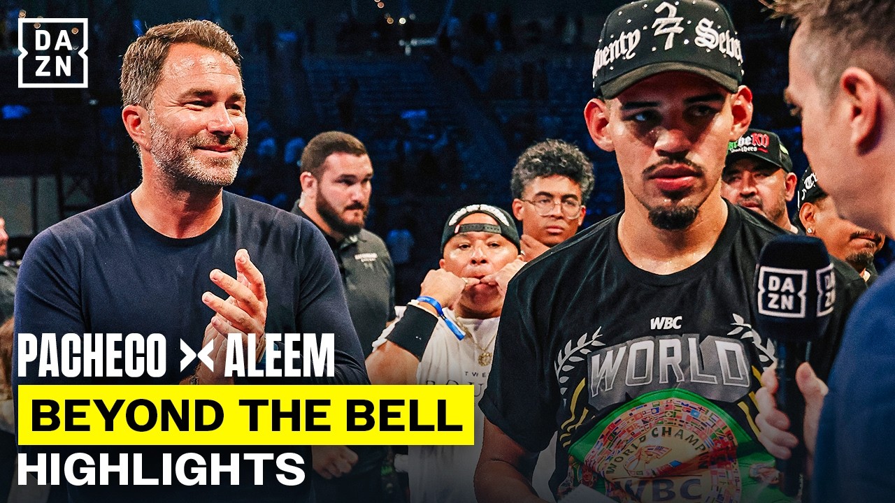 Diego Pacheco vs. Jaime Munguia? DAZN REACT to Eddie Hearn's opponent suggestion | Beyond The Bell background