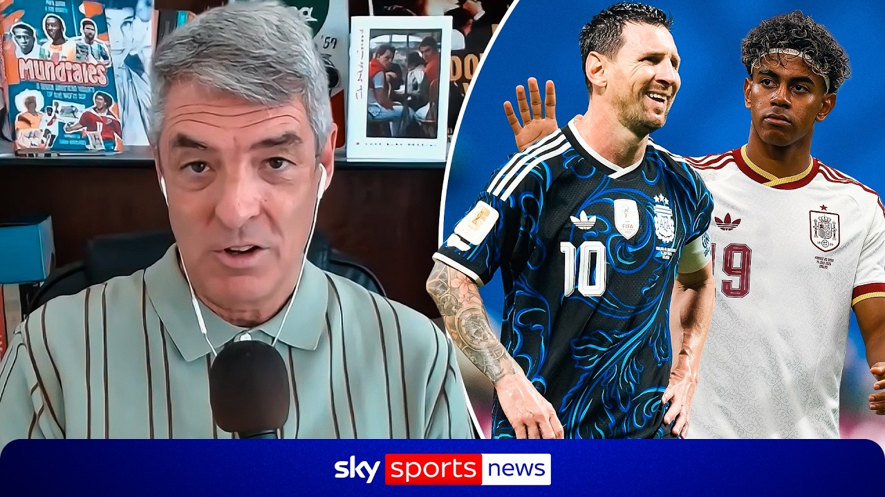 Tim Vickery dissects World Cup final showdown between Argentina and Spain background