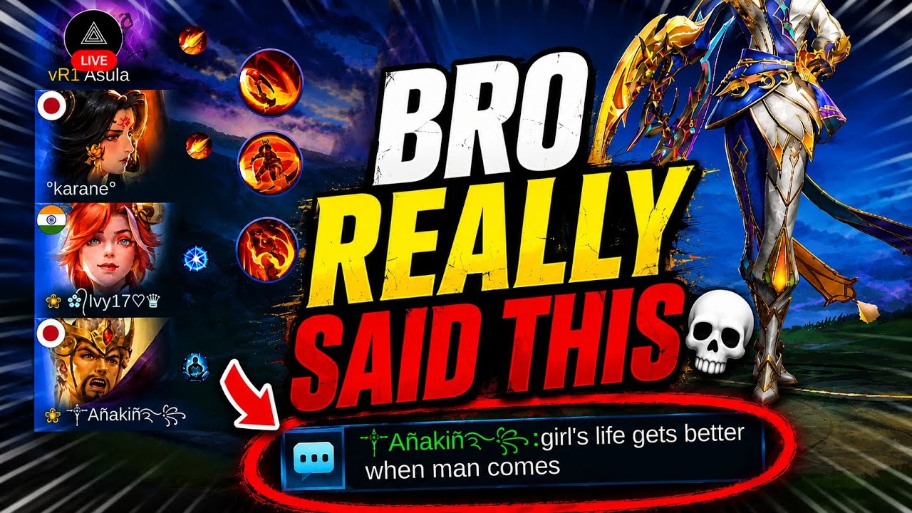 THIS MLBB CONVERSATION WENT WILD! 😂😭 MOBA LEGENDS background