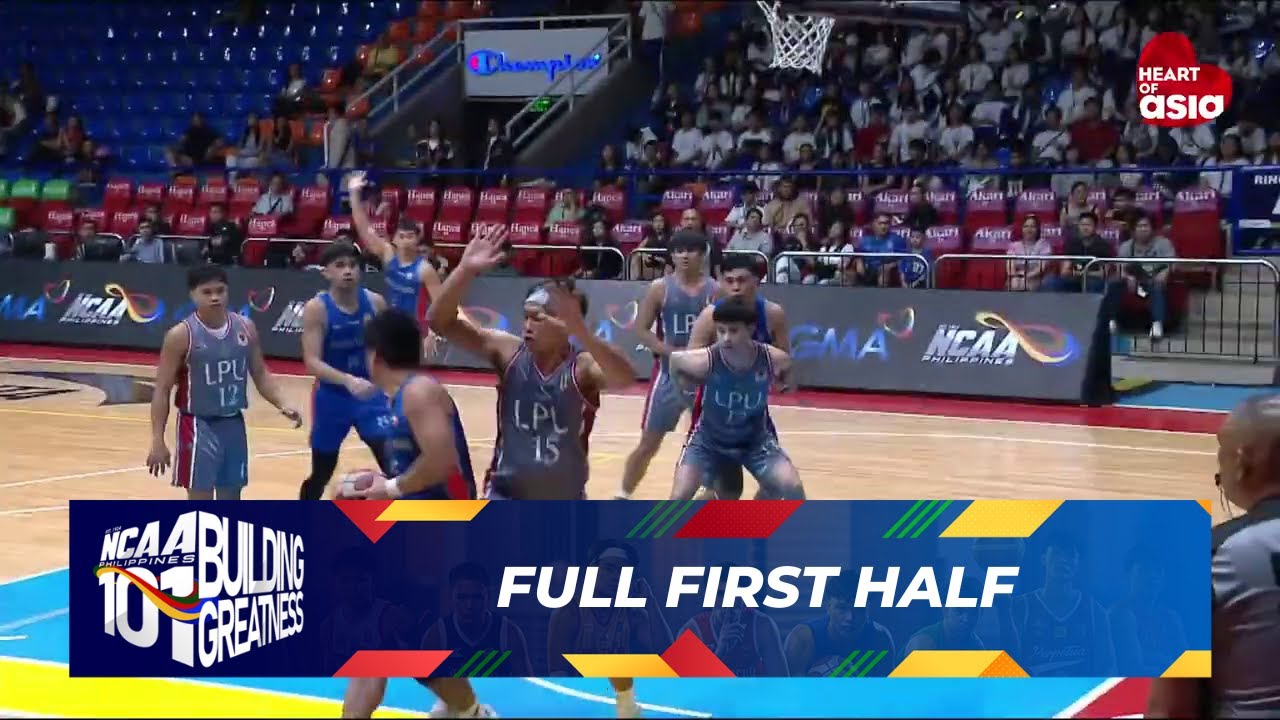 FULL FIRST HALF - LPU Pirates vs Arellano Chiefs | NCAA Season 101 background