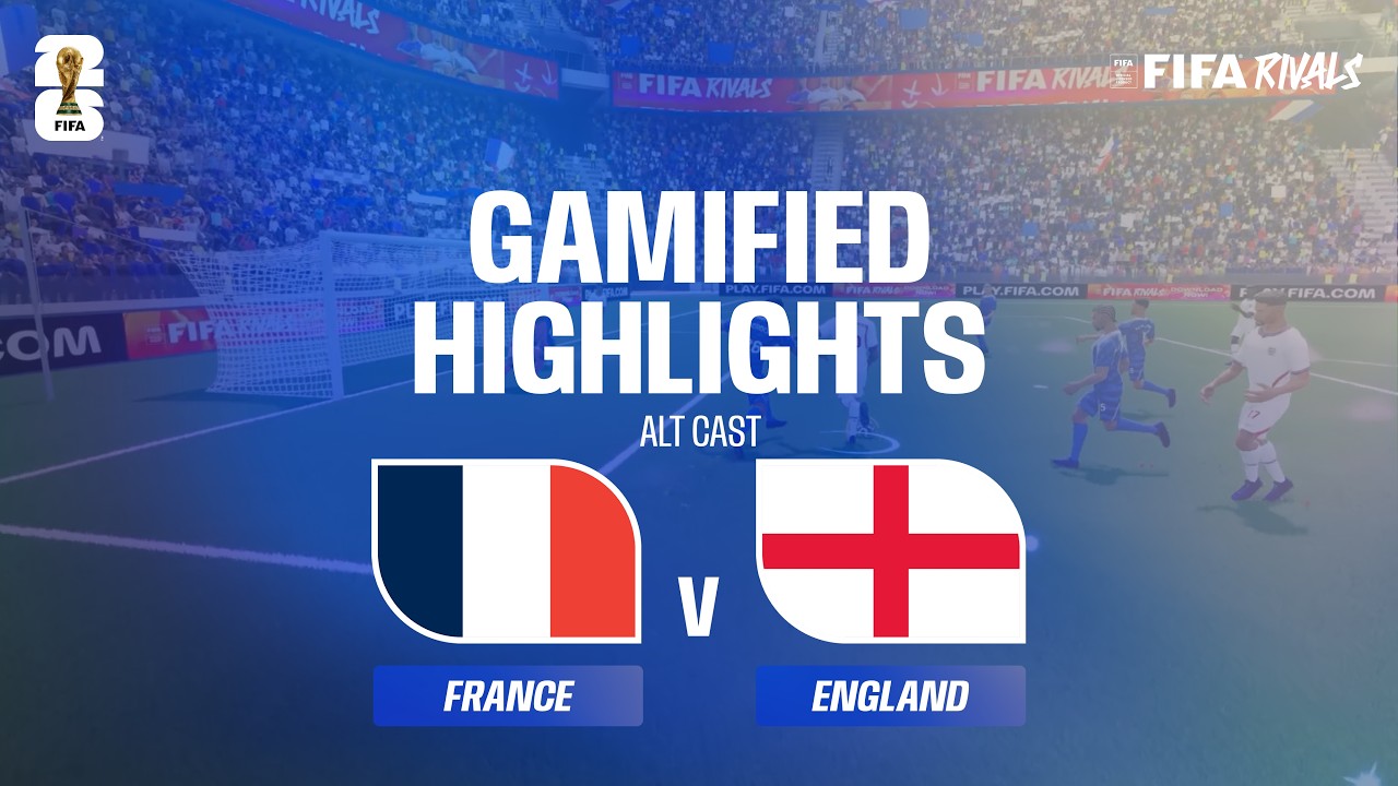 Alt Cast Highlights: France v England | Bronze Final | FIFA World Cup 2026™ background