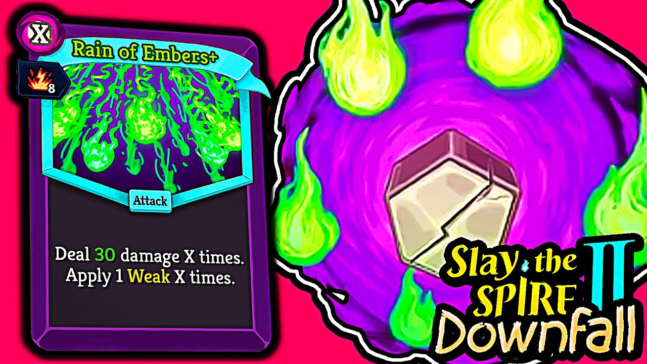 The Hexaghost Is INSANE In SLAY THE SPIRE 2 DOWNFALL background