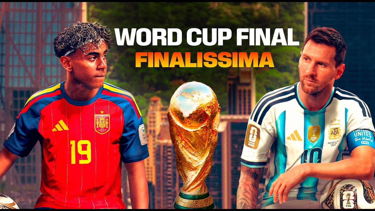ARGENTINA vs SPAIN: World Cup Final FINALISSIMA | Preview & Prediction! background