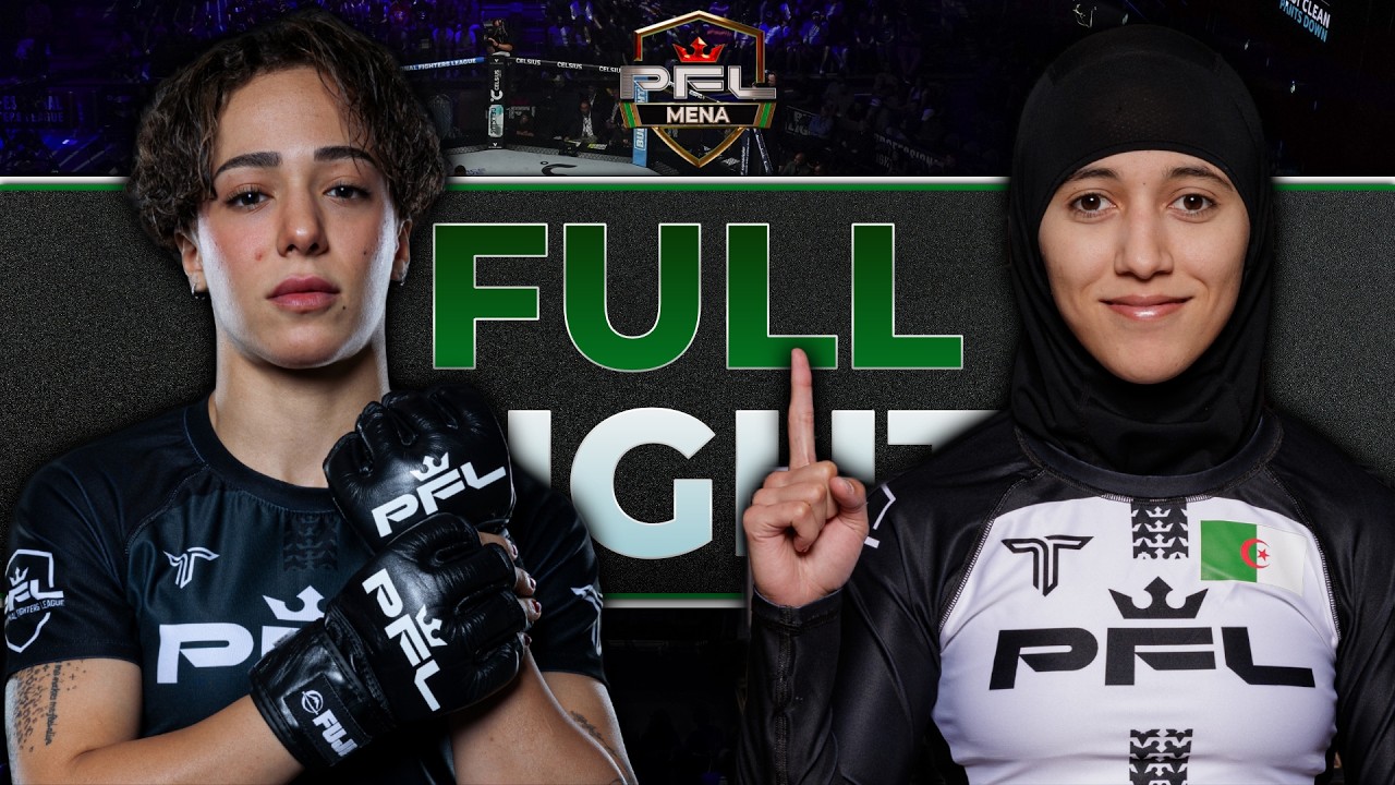 Here's How You Make Your MMA Pro Debut! | Hattan Alsaif v Dania Ouhachi | Full Fight | PFL MENA 10 background