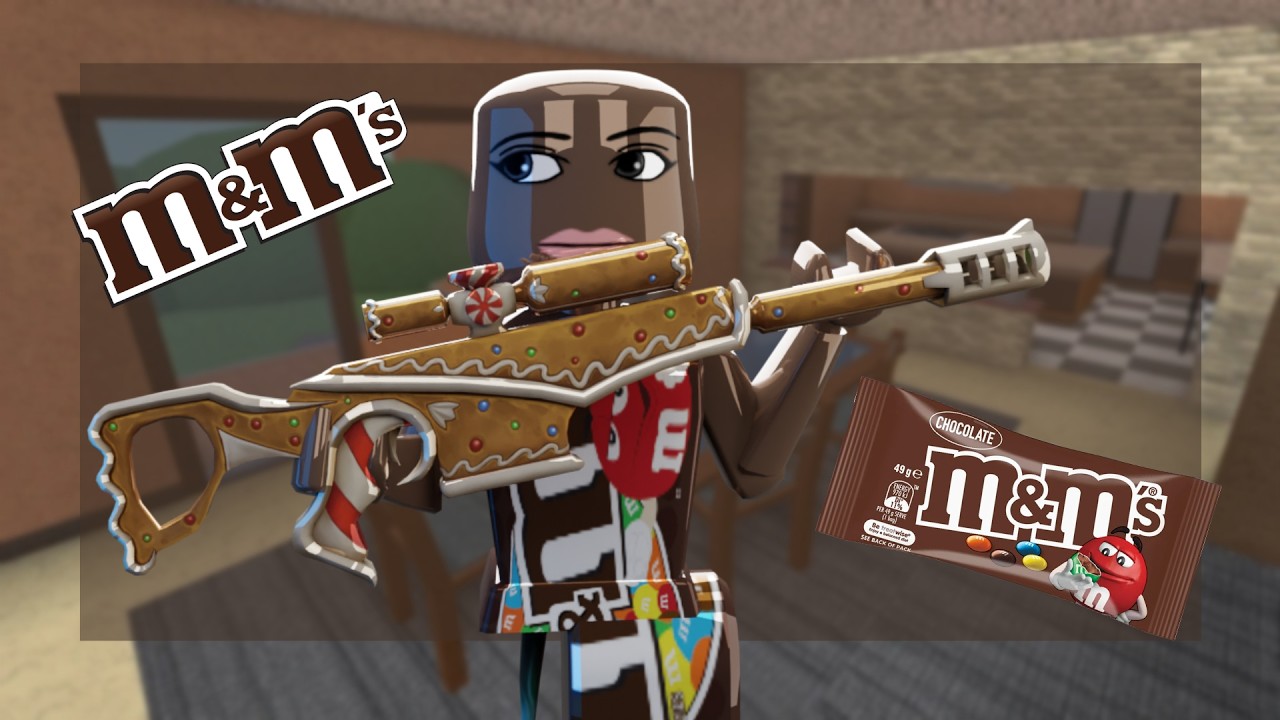 PLAYING MM2 AS M&MS (SWEATY GAMEPLAY)... backdrop