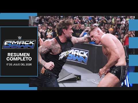 WWE SmackDown 17 Julio 2026 - Resumen Completo en Español background