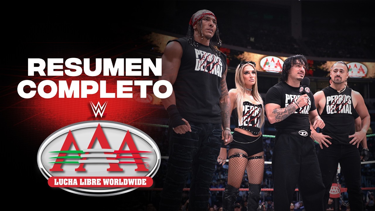 Perros del Mal vs. Dominik Mysterio y El Grande en Verano de Escándalo y lo mejor de AAA en San Luis background