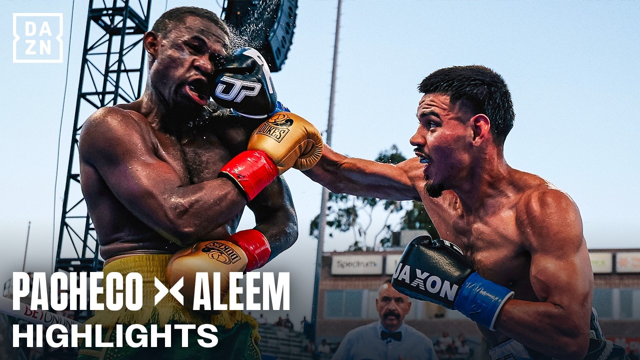 Diego Pacheco vs. Immanuwel Aleem | Official Fight Highlights background