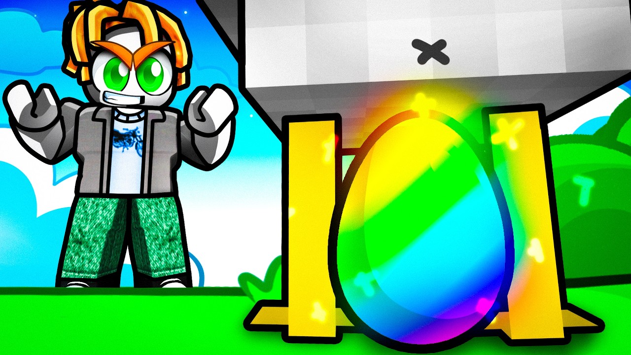 Spending Robux for INFINITE Chickens backdrop