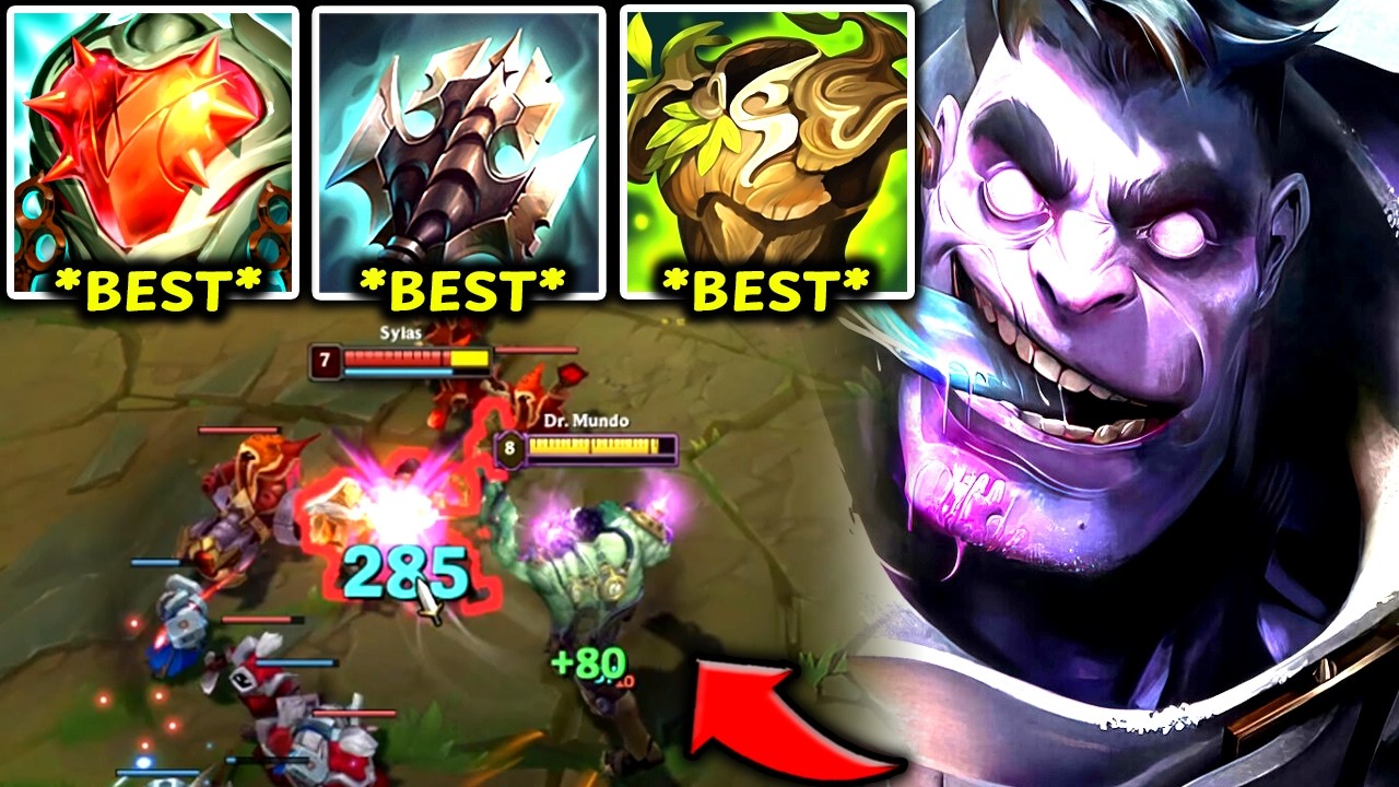MUNDO TOP IS LITERALLY FREE WINS & I SHOW YOU WHY! (1V5 BEAST) - 2026 Mundo TOP Gameplay Guide backdrop