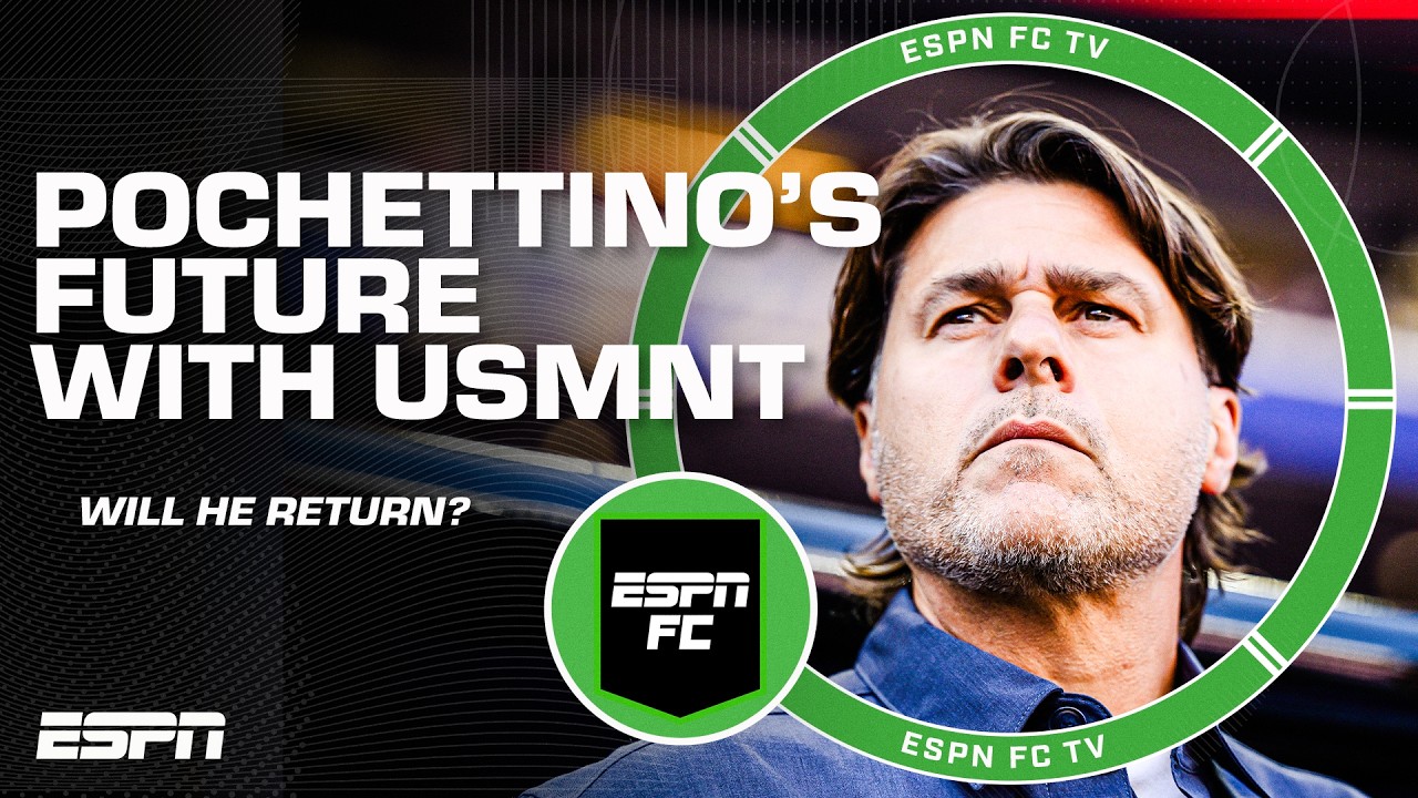 Will Mauricio Pochettino STEP DOWN from coaching USMNT? đł | ESPN FC background