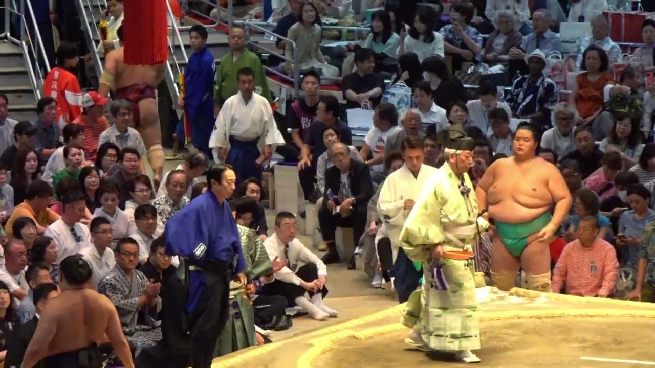 速報❗️豊昇龍 vs 大栄翔【大相撲令和8年7月場所】8日目 中日 HOSHORYU vs DAIEISHO【SUMO JUL DAY8】2026/07/19 名古屋場所 ロング版 background