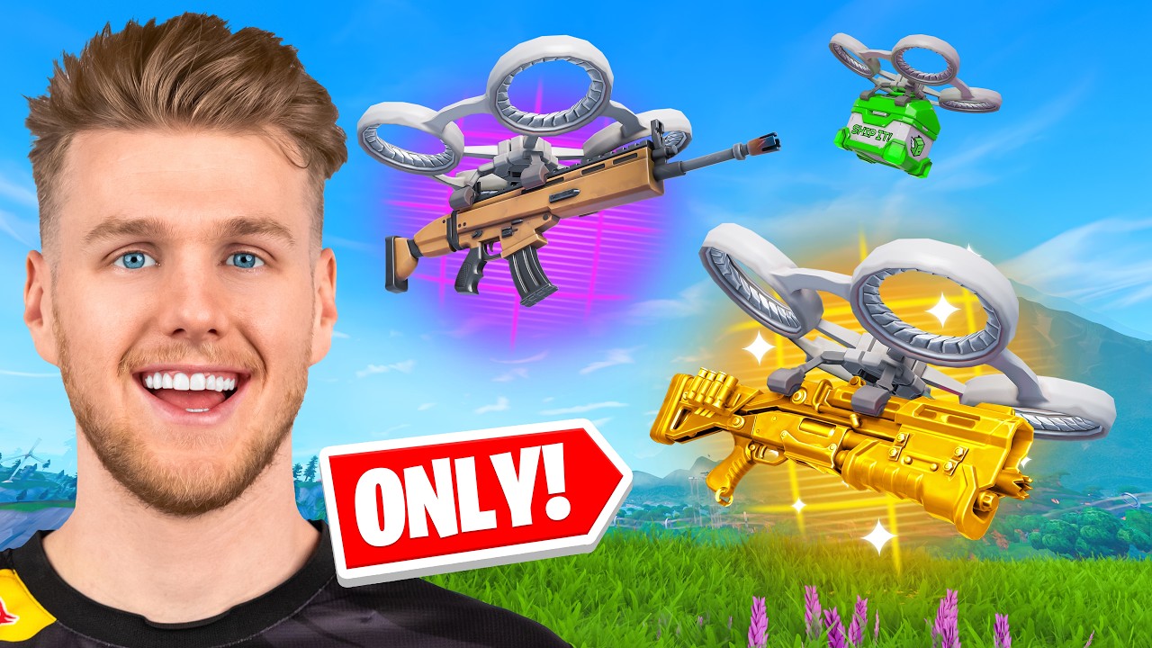 Supply Drone Loot ONLY Challenge (OG Fortnite) background