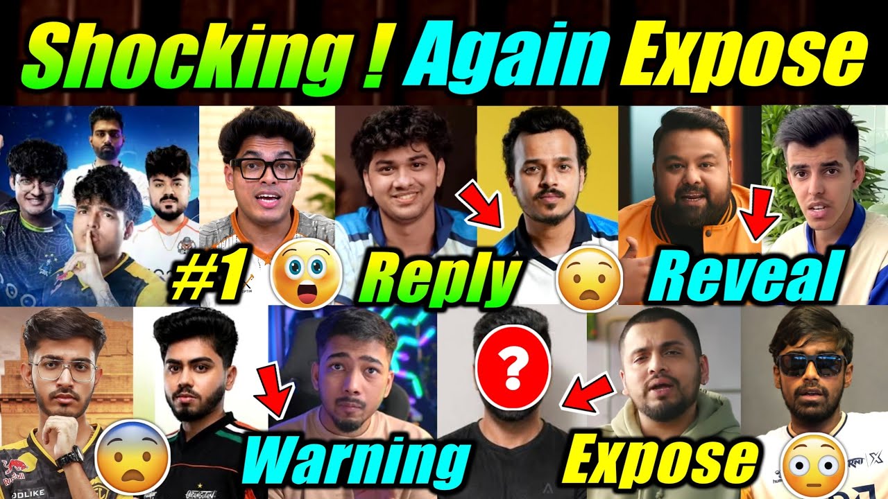 Again Expose 🤯 Scout Warning ! Sid Reveal 😳 Goldy Bhai, Rega Reply 😮 TAG, EWC, Bgmi News background