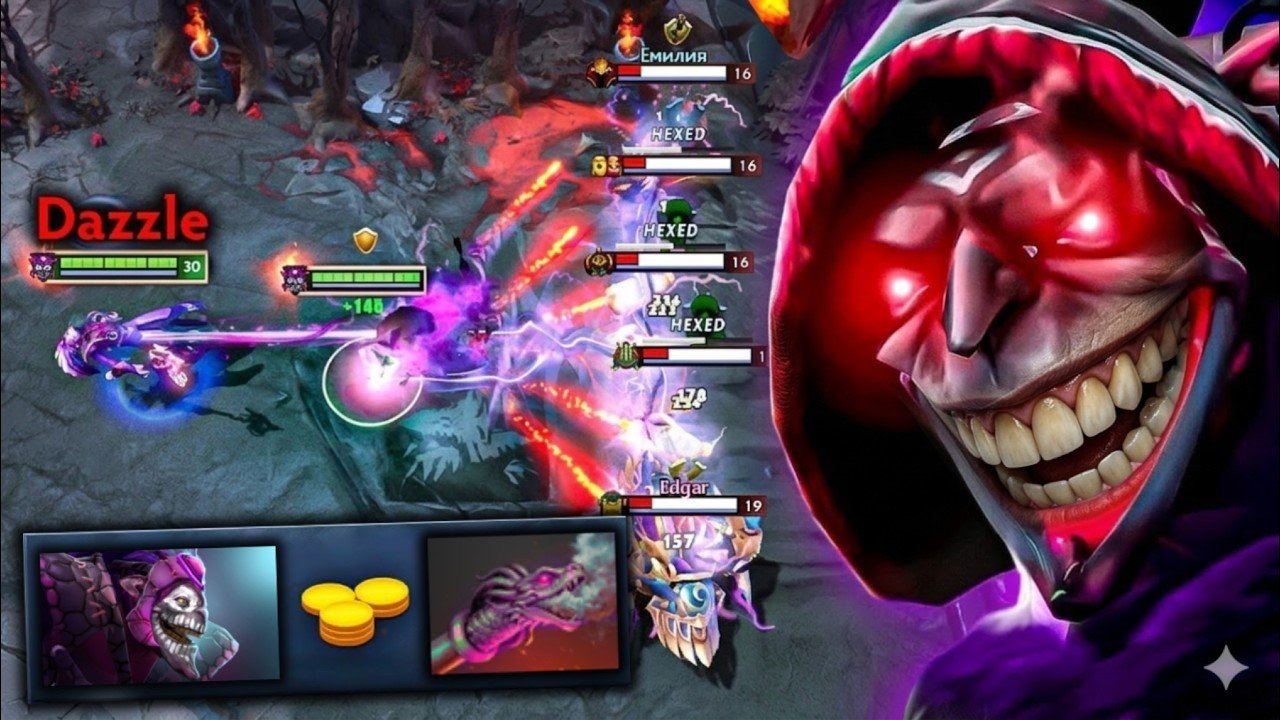 VALVE BROKE DAZZLE in 7.41d Mid Lane Hard Carry The Game🔥🔥🔥32 Kills | Dota 2 Gameplay background
