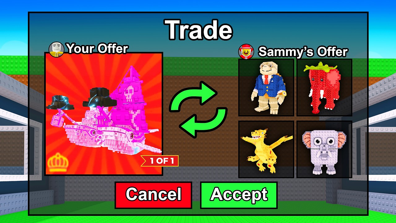 Trading CANDY MOBY BROS For 24 Hours In Steal a Brainrot! backdrop