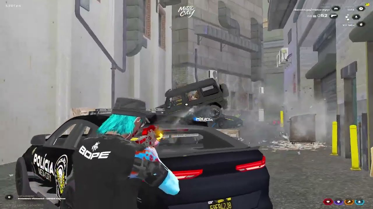 ☯ | MR HIGHLIGHTS FIVEM (100% METACITY) #9 background