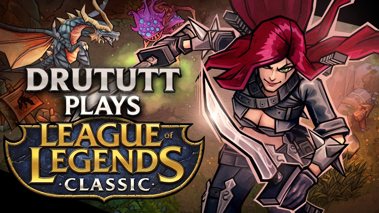 DRUTUTT PLAYS LEAGUE CLASSIC (OLD SEASON 3 PLAYER) background