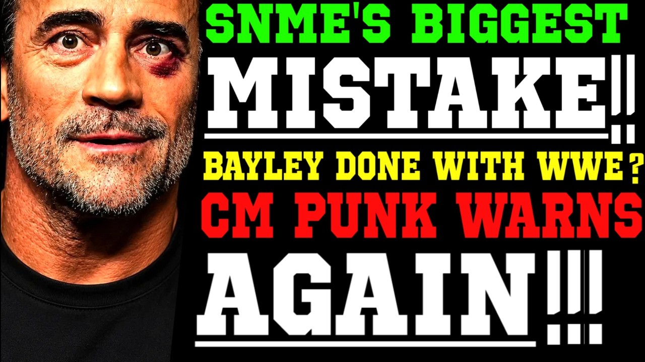 WWE News! WWE SNME's Biggest Mistake Came at the Very End! Is Bayley Done With WWE CM Punk Warns background